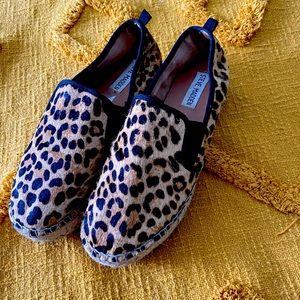 Steve Madden Cheetah Print Calf Hair Espadrilles